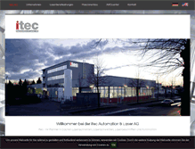Tablet Screenshot of itec-online.de